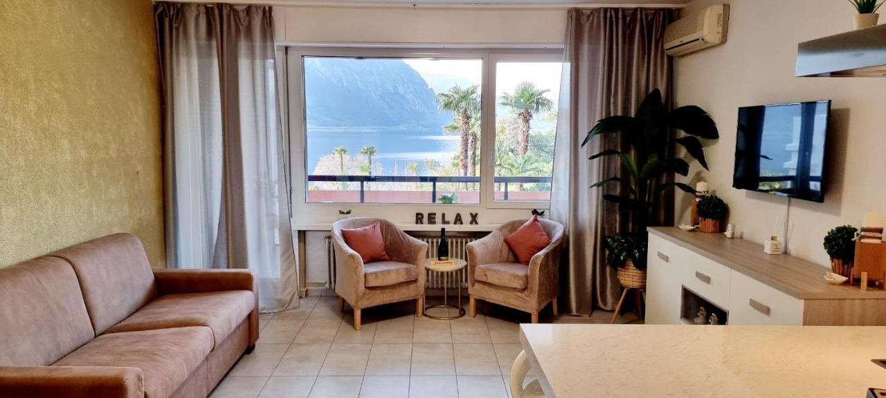 Relax-Lugano Lake Bissone Exterior photo