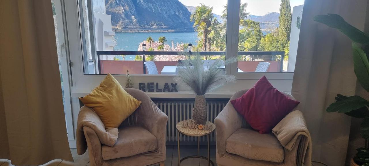 Relax-Lugano Lake Bissone Exterior photo