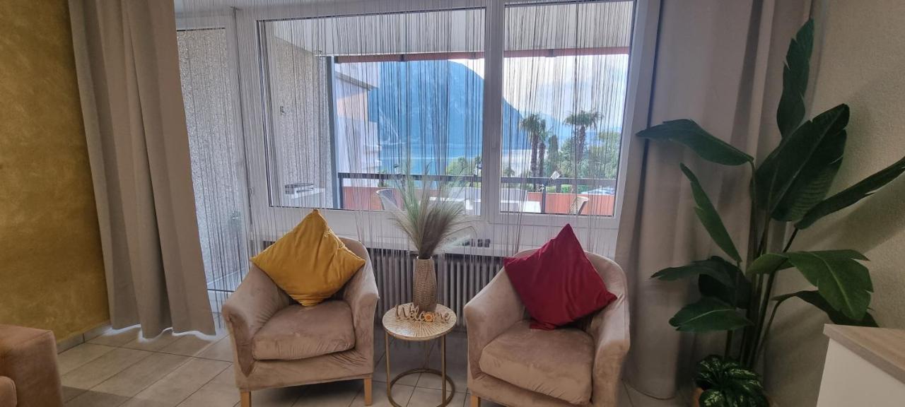 Relax-Lugano Lake Bissone Exterior photo